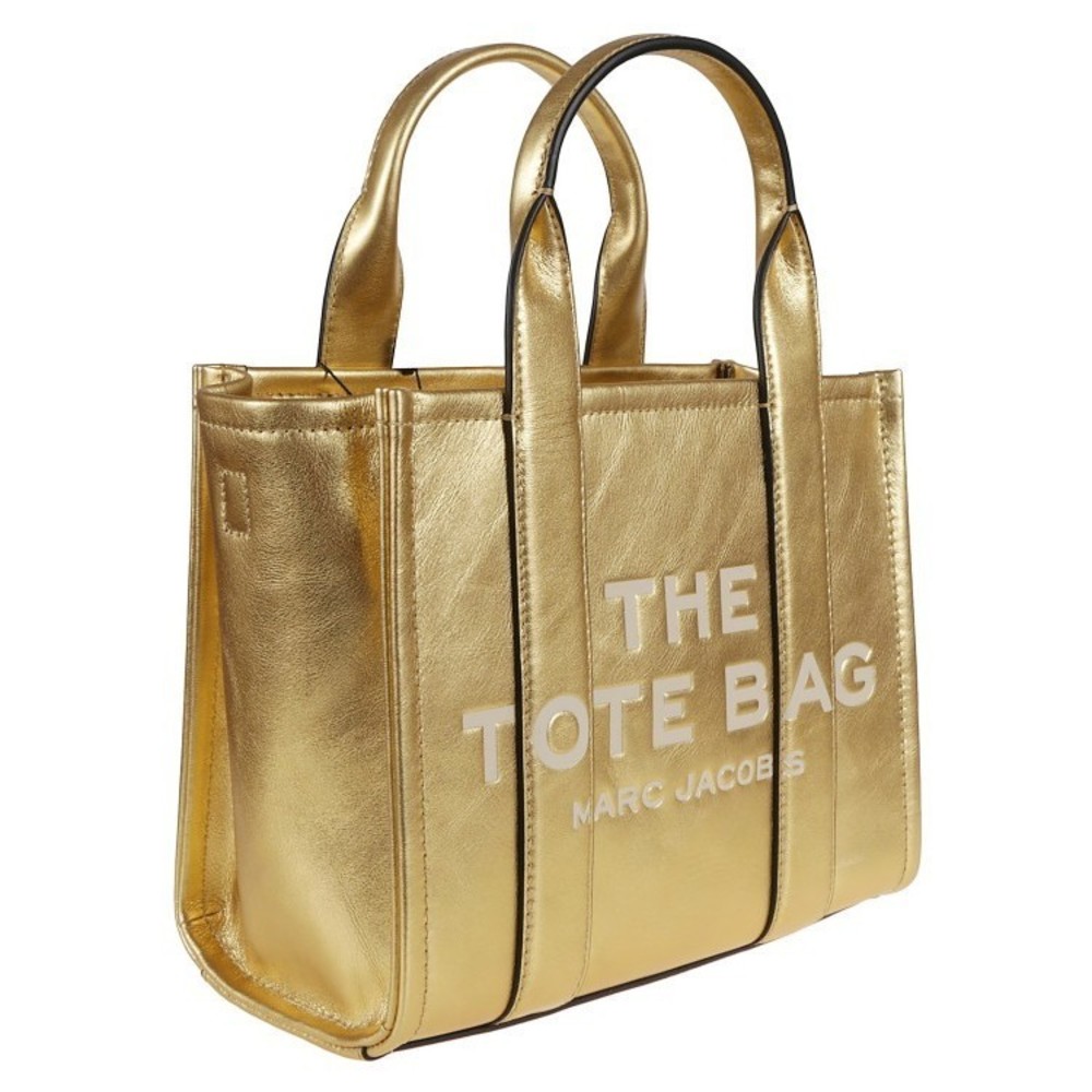 Marc Jacobs Metallic Finish Cow Leather Shopper Bag - NWT - Picture 3 of 3